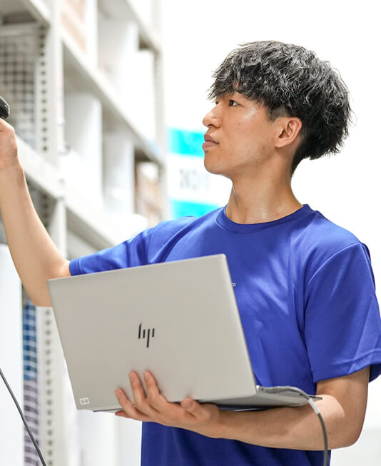 インタビュー写真